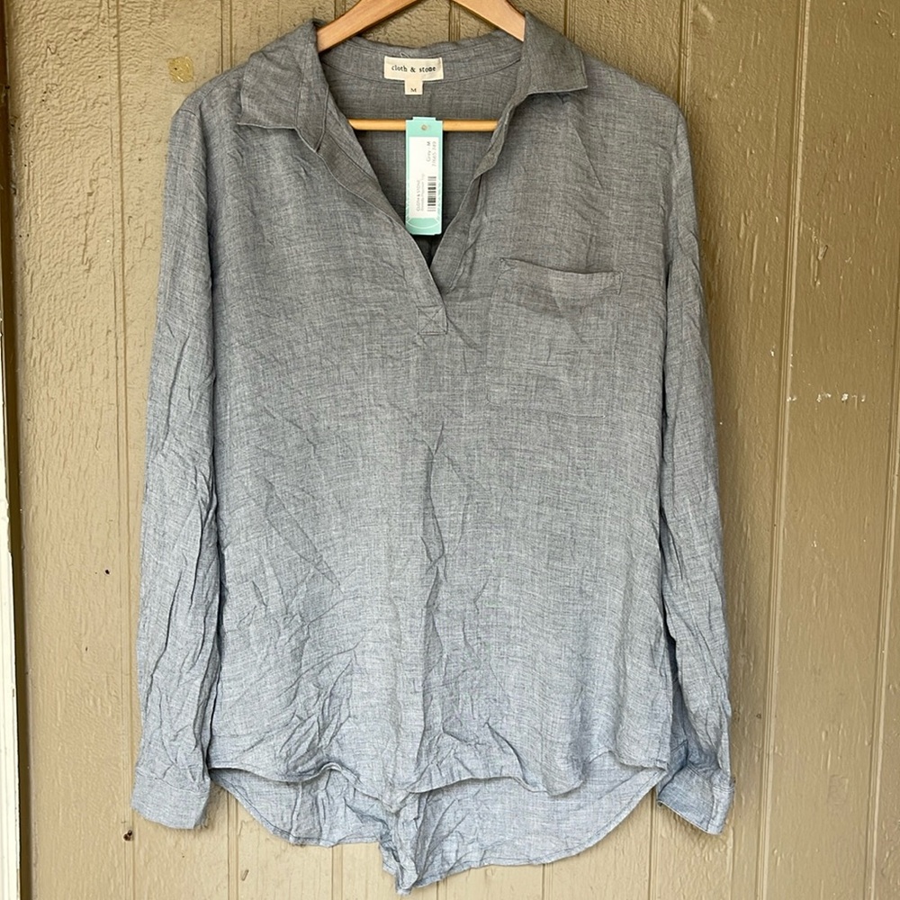Cloth & Stone Romola popover top